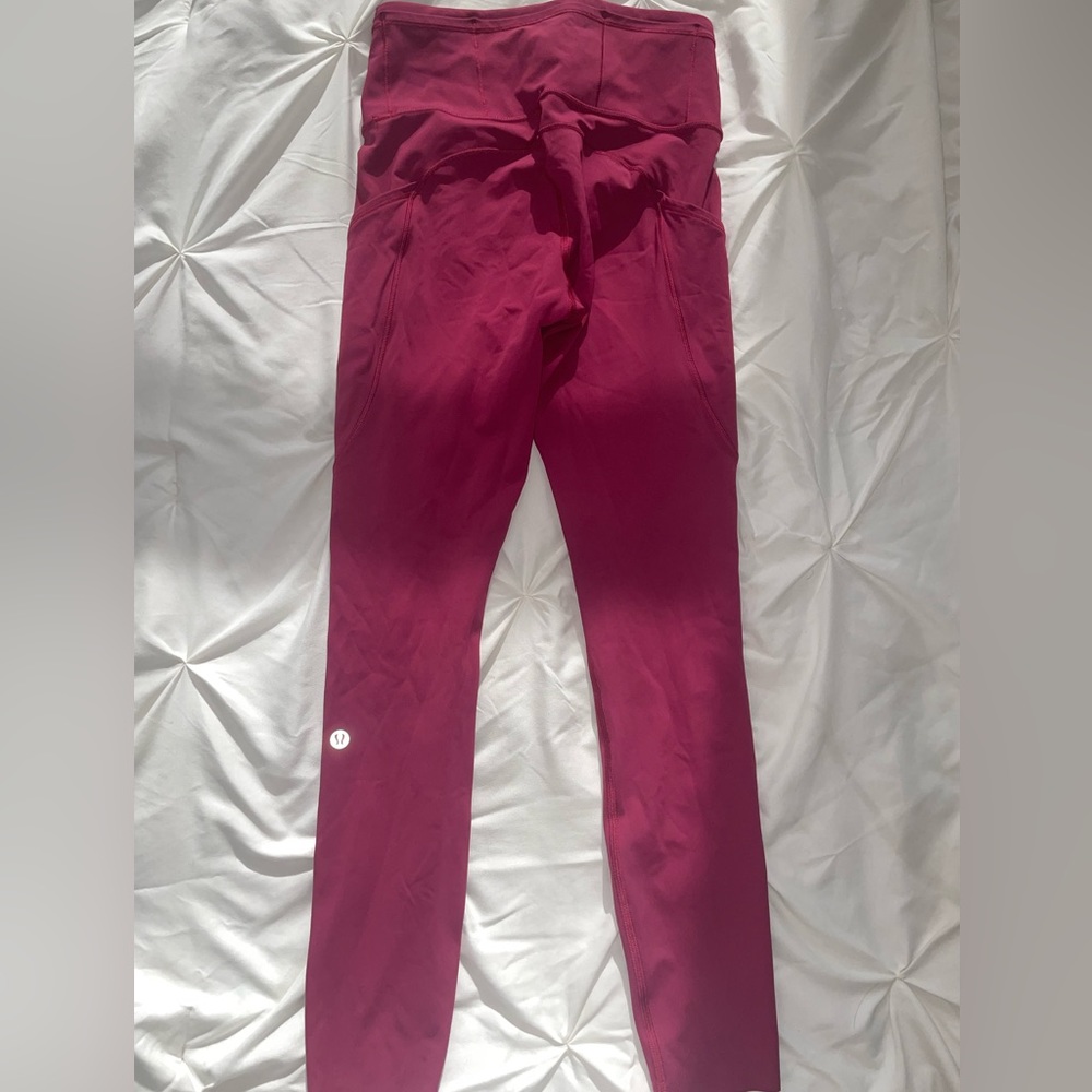 Pink Fast and Free High Rise Tights 25”